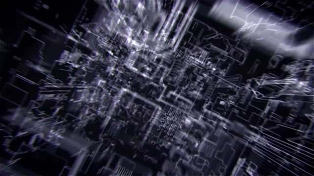 Futuristic Hi Tech Glitch Reveal
