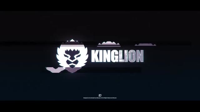 Digital Glitch Distortion Logo Reveal