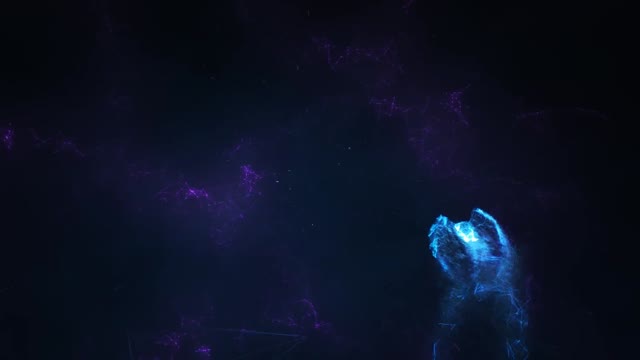 Serenity Abstract Bird Reveal