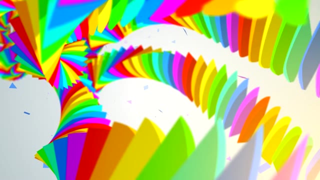 Colorful Tentacle Logo Reveal