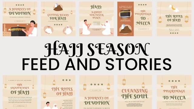 Hajj Season Feed And Stories Instagram
