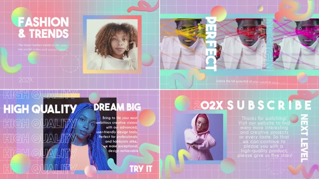Fashion Slides For After Effects