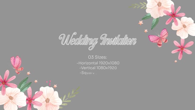 Fontaine Wedding Invitation