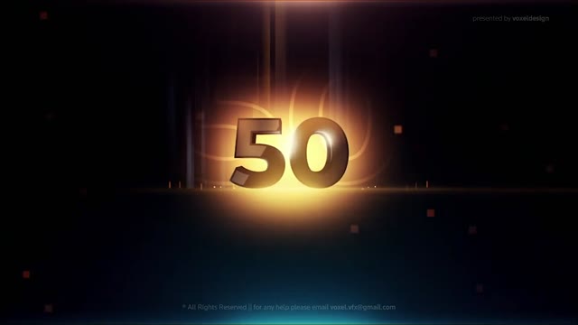 50 Years Anniversary Opener