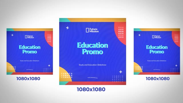Education Promo Slideshow Instagram Post 1080X1080