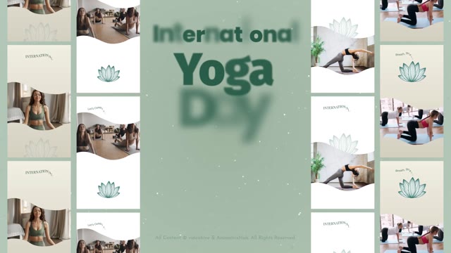 International Yoga Day Instagram Stories