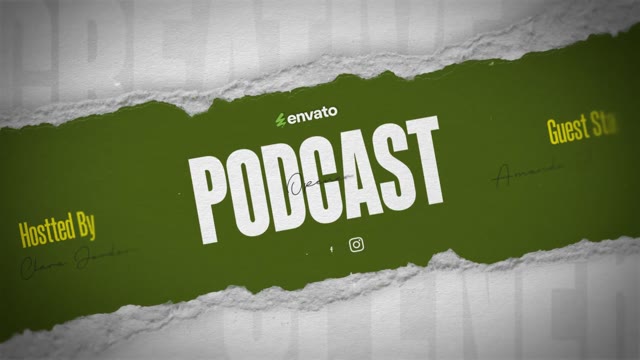 Paper Style Podcast Opener Intro