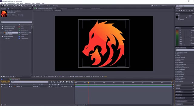 Antique Bronge Logo Reveal