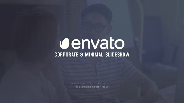Corporate Minimal Slideshow For After Effects
