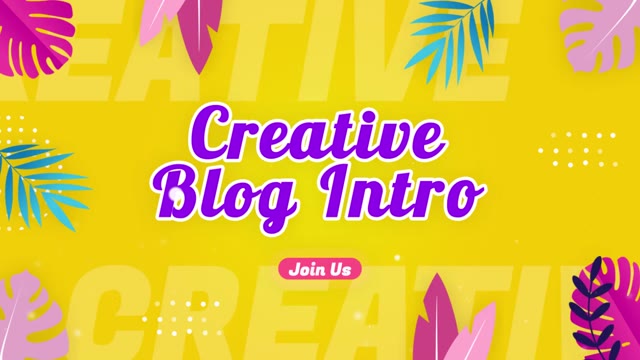 Creative Girls Blog Intro