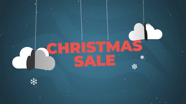 Christmas Sale Promo For After Effects