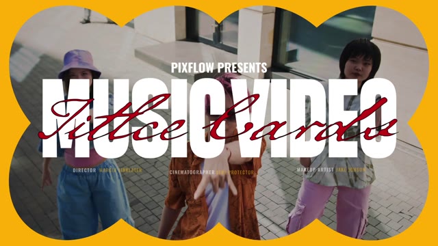 Music Video Title Card Templates For Ae