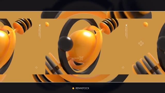 Abstract 3D Logo Intro