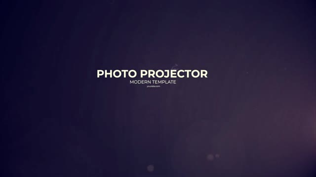Photo Projector For After Effects