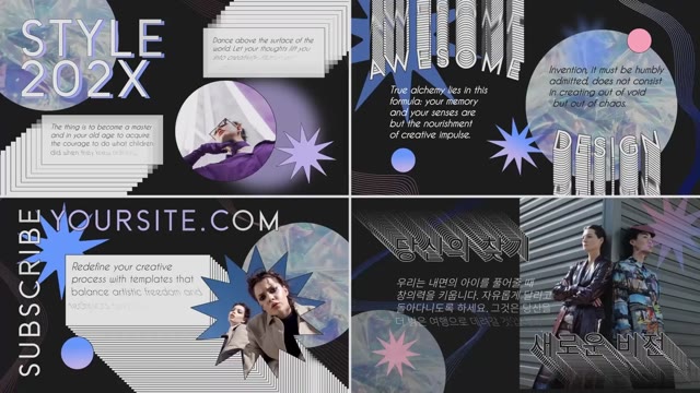 Vintage Creative Slides For After Effects
