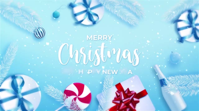 Merry Christmas New Year Slideshow
