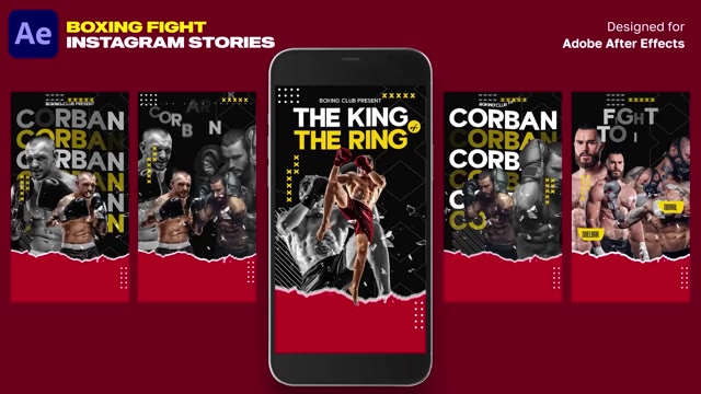 Boxing Fight Instagram Stories