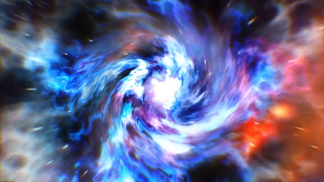 Wormhole Tunnel Logo Reveal