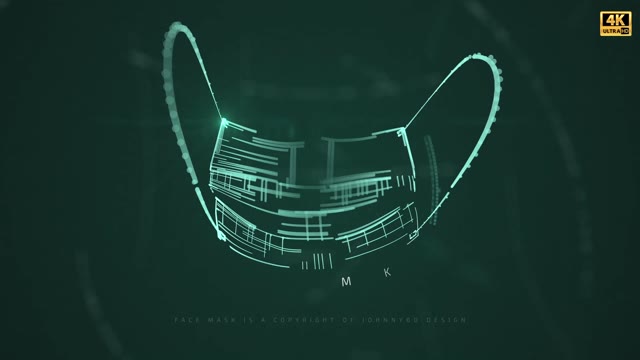 Medical Face Mask Intro 4K