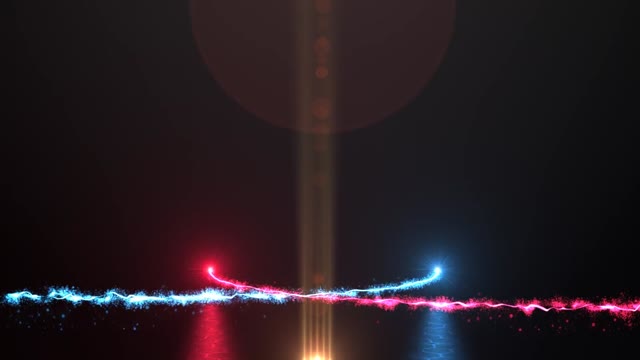 Glowing Particle Logo Reveal 6