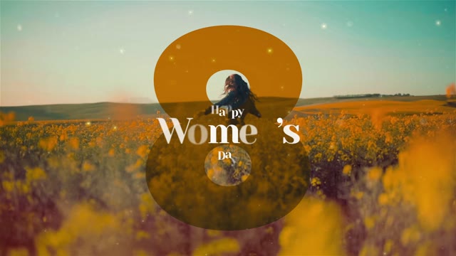 Happy Womens Day Opener Greeting Intro V01