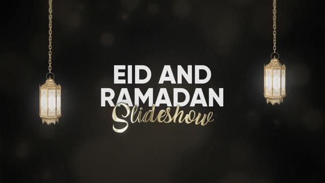 Golden Eid Ad Ramadan Slideshow