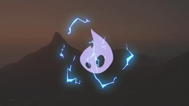 2D Cartoon Energy Logo Opener After Effects
