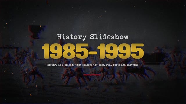 Black History Slideshow For After Effects