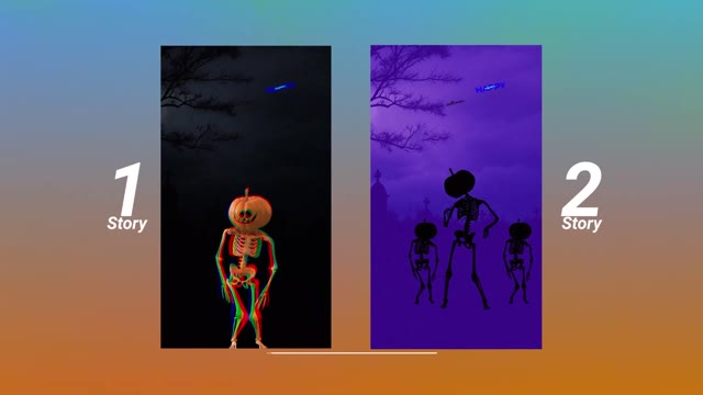 Halloween Skeleton Story Pack