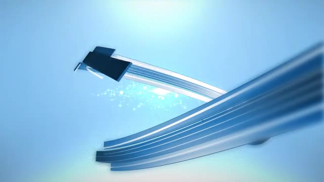 Ribbons Flares Logo Reveal V2