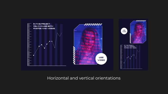 Glitch Slides And Stories After Effects