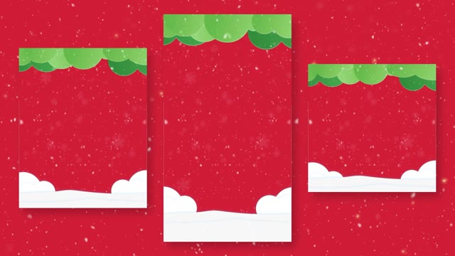 Merry Christmas Intro Instagram Vertical