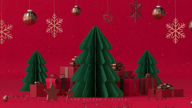 Christmas Greetings Intro Opener