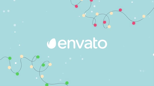 Christmas Greeting Scenes Slideshow For After Effects