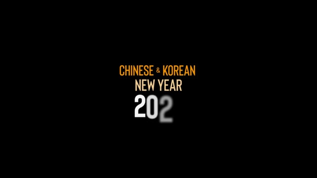Chinese Korean New Year 2023
