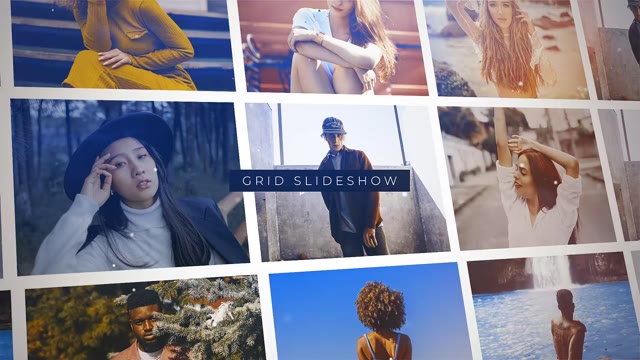 Grid Fashion Slideshow