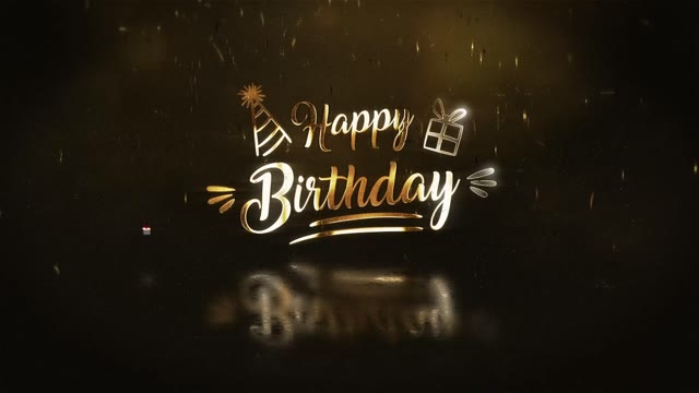 Golden Birthday Wishes