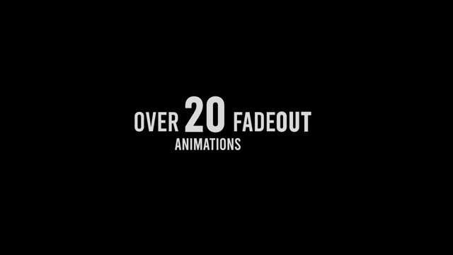 Cool Fade Out Kit