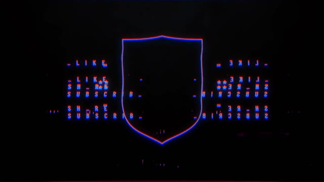 Like Share Subscribe Glitch Intro Opener