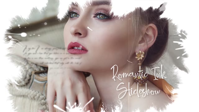Ink Slideshow After Effects