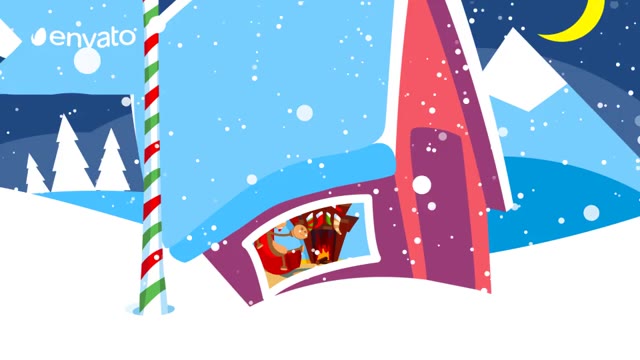 Christmas Logo Opener 4 Mask