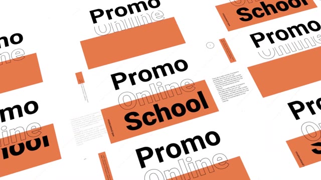 Promo Online School Presentation
