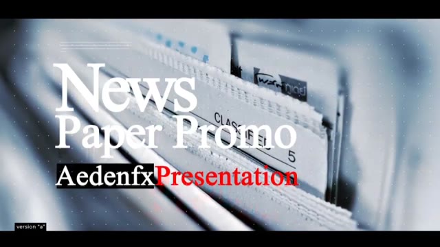 News Paper Promo