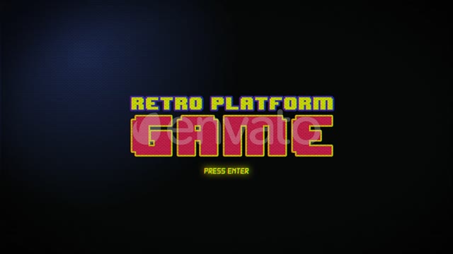 Retro Platform Game