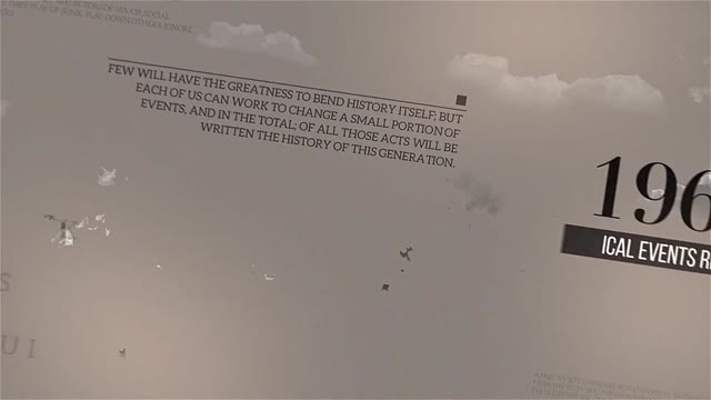 Seas Of Clouds History Opener