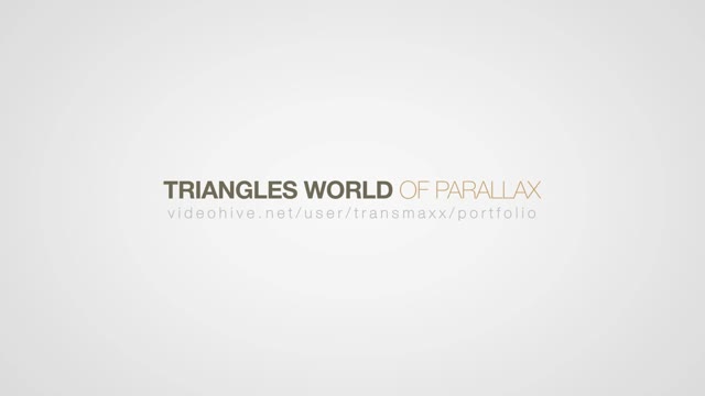 Triangles World Of Parallax