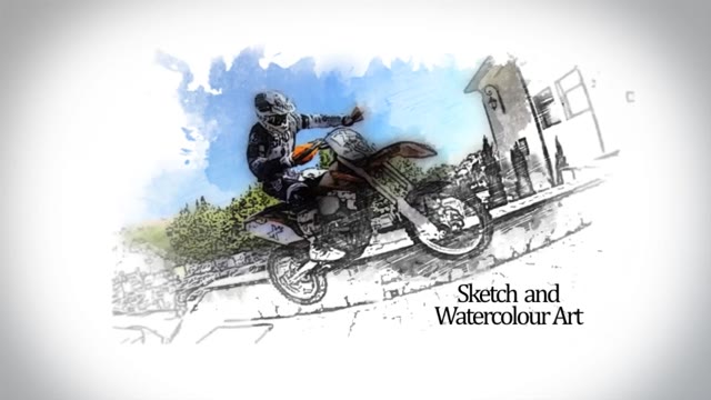 Sketch Watercolor Art