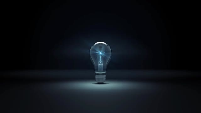 Light Bulb Explosion Logo Reveal