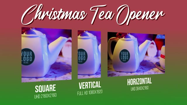 Christmas Tea Opener