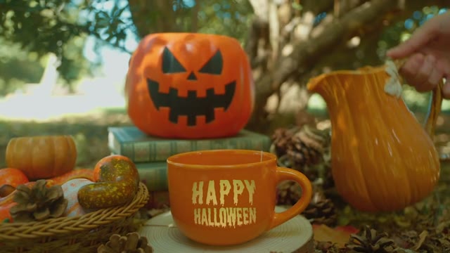 Halloween Autumn Tea